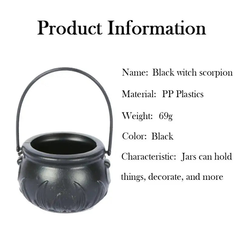 Halloween Witch Pot Smoke Machine Mist Maker Fogger Water Fountain Fog Machine Changing Party Prop Halloween DIY Decorations New