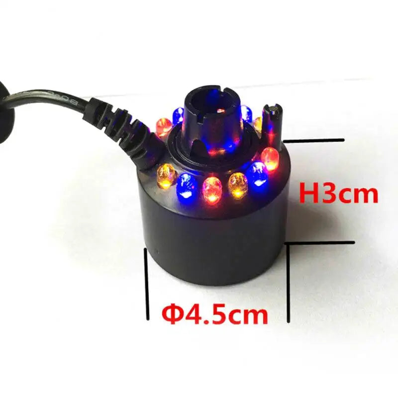 Halloween Witch Pot Smoke Machine Mist Maker Fogger Water Fountain Fog Machine Changing Party Prop Halloween DIY Decorations New