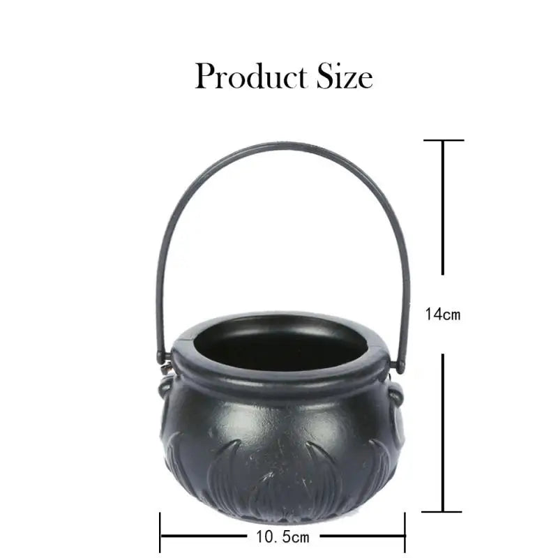 Halloween Witch Pot Smoke Machine Mist Maker Fogger Water Fountain Fog Machine Changing Party Prop Halloween DIY Decorations New