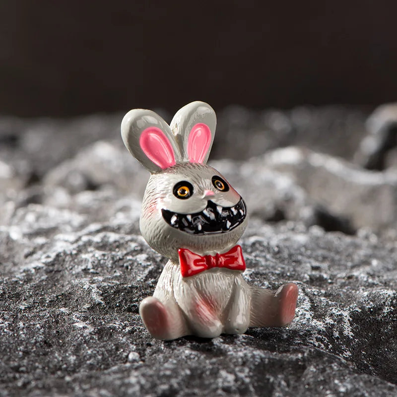 2025 Figurines Miniatures Pumpkin Skeleton Mummy Skull Micro Landscape Ornaments For Halloween Decorations Hoom Desk Accessories