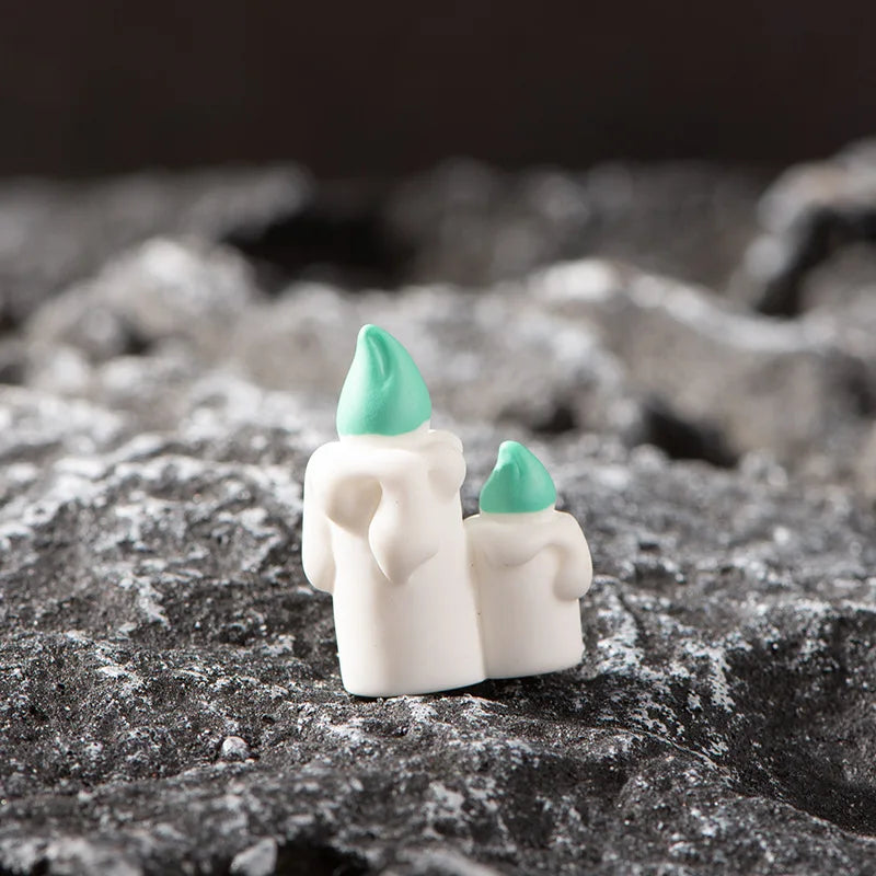 2025 Figurines Miniatures Pumpkin Skeleton Mummy Skull Micro Landscape Ornaments For Halloween Decorations Hoom Desk Accessories