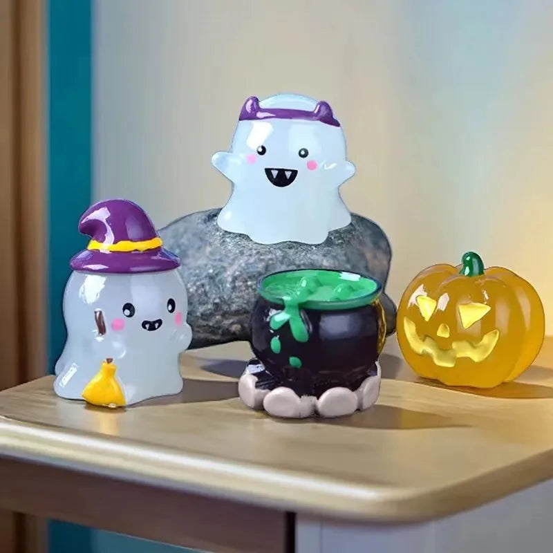 Light Up Your Halloween! 6PCS Multi-Purpose Glow Ornaments for Parties, Home, and Car Decor