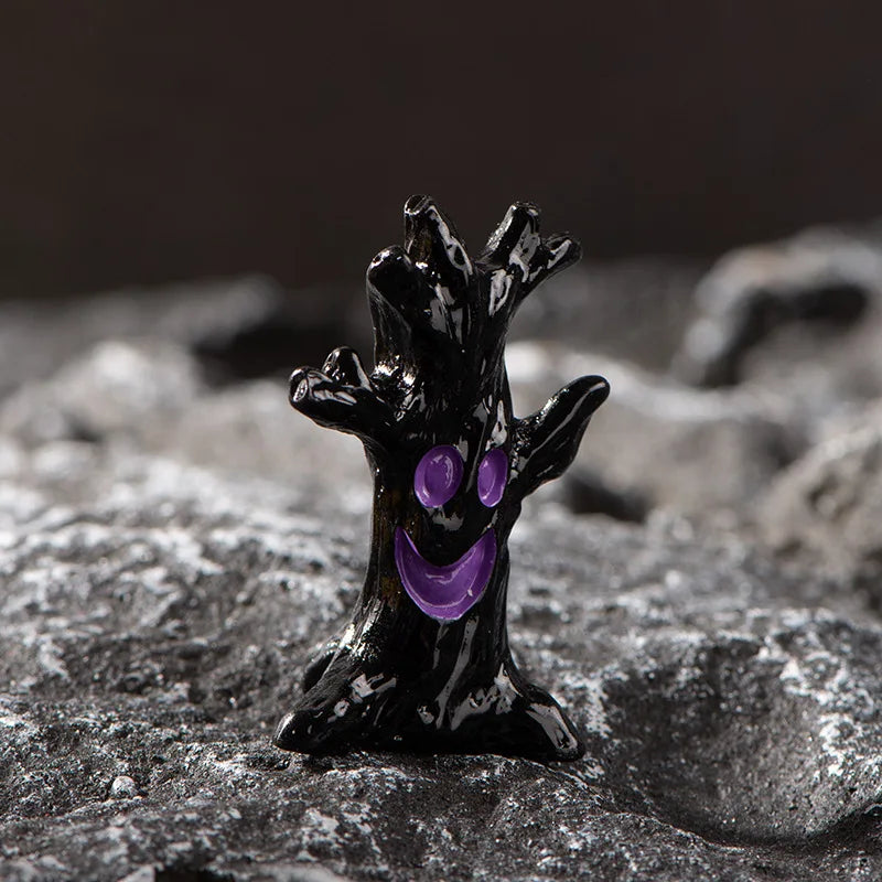 2025 Figurines Miniatures Pumpkin Skeleton Mummy Skull Micro Landscape Ornaments For Halloween Decorations Hoom Desk Accessories