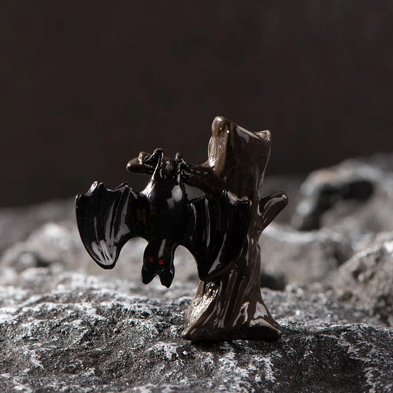 2025 Figurines Miniatures Pumpkin Skeleton Mummy Skull Micro Landscape Ornaments For Halloween Decorations Hoom Desk Accessories